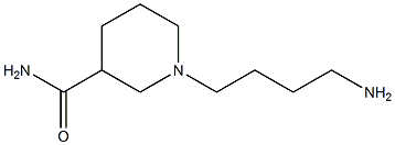 1-(4-aminobutyl)piperidine-3-carboxamide Struktur