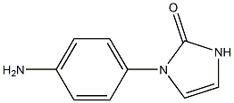 1-(4-aminophenyl)-1,3-dihydro-2H-imidazol-2-one Struktur