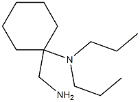 1-(aminomethyl)-N,N-dipropylcyclohexan-1-amine Struktur