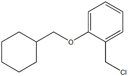 1-(chloromethyl)-2-(cyclohexylmethoxy)benzene Struktur