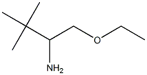 1-(ethoxymethyl)-2,2-dimethylpropylamine Struktur