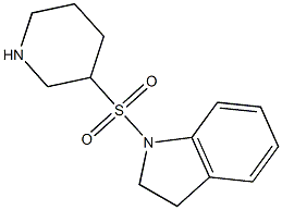 1-(piperidin-3-ylsulfonyl)indoline Struktur