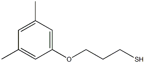 1,3-dimethyl-5-(3-sulfanylpropoxy)benzene Struktur