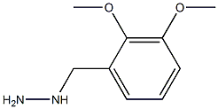 1-[(2,3-dimethoxyphenyl)methyl]hydrazine Struktur