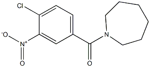 1-[(4-chloro-3-nitrophenyl)carbonyl]azepane Struktur