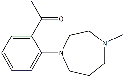 1-[2-(4-methyl-1,4-diazepan-1-yl)phenyl]ethan-1-one Struktur