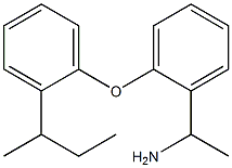 1-{2-[2-(butan-2-yl)phenoxy]phenyl}ethan-1-amine Struktur