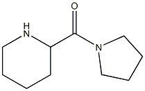 2-(pyrrolidin-1-ylcarbonyl)piperidine Struktur