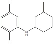 2,5-difluoro-N-(3-methylcyclohexyl)aniline Struktur