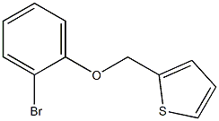 2-[(2-bromophenoxy)methyl]thiophene Struktur