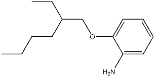 2-[(2-ethylhexyl)oxy]aniline Struktur