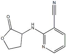 2-[(2-oxooxolan-3-yl)amino]pyridine-3-carbonitrile Struktur