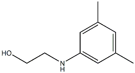 2-[(3,5-dimethylphenyl)amino]ethan-1-ol Struktur