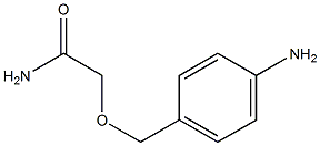 2-[(4-aminophenyl)methoxy]acetamide Struktur