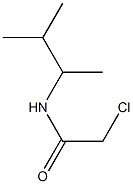 2-chloro-N-(3-methylbutan-2-yl)acetamide Struktur