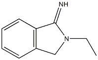 2-ethyl-2,3-dihydro-1H-isoindol-1-imine Struktur