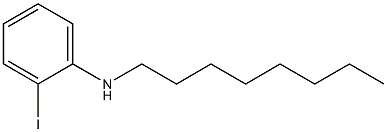 2-iodo-N-octylaniline Struktur