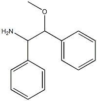 2-methoxy-1,2-diphenylethan-1-amine Struktur