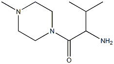 2-methyl-1-[(4-methylpiperazin-1-yl)carbonyl]propylamine Struktur