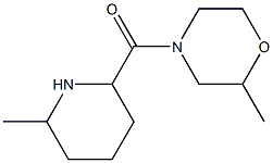 2-methyl-4-[(6-methylpiperidin-2-yl)carbonyl]morpholine Struktur