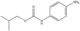 2-methylpropyl N-(4-aminophenyl)carbamate Struktur