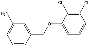 3-(2,3-dichlorophenoxymethyl)aniline Struktur