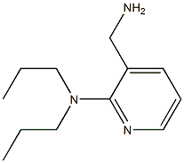 3-(aminomethyl)-N,N-dipropylpyridin-2-amine Struktur