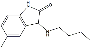 3-(butylamino)-5-methyl-2,3-dihydro-1H-indol-2-one Struktur