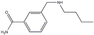 3-[(butylamino)methyl]benzamide Struktur