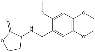 3-{[(2,4,5-trimethoxyphenyl)methyl]amino}oxolan-2-one Struktur