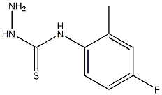 3-amino-1-(4-fluoro-2-methylphenyl)thiourea Struktur