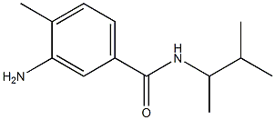 3-amino-4-methyl-N-(3-methylbutan-2-yl)benzamide Struktur