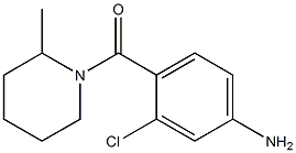 3-chloro-4-[(2-methylpiperidin-1-yl)carbonyl]aniline Struktur