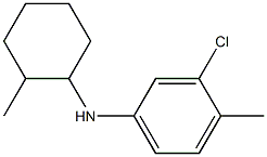 3-chloro-4-methyl-N-(2-methylcyclohexyl)aniline Struktur