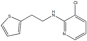 3-chloro-N-[2-(thiophen-2-yl)ethyl]pyridin-2-amine Struktur