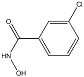 3-chloro-N-hydroxybenzamide Struktur