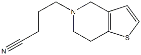 4-(6,7-dihydrothieno[3,2-c]pyridin-5(4H)-yl)butanenitrile Struktur