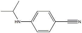 4-(propan-2-ylamino)benzonitrile Struktur