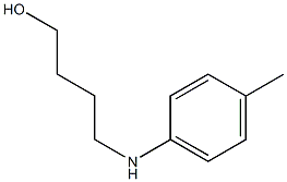 4-[(4-methylphenyl)amino]butan-1-ol Struktur