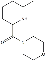 4-[(6-methylpiperidin-2-yl)carbonyl]morpholine Struktur