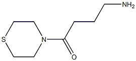 4-amino-1-(thiomorpholin-4-yl)butan-1-one Struktur