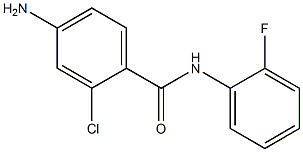 4-amino-2-chloro-N-(2-fluorophenyl)benzamide Struktur