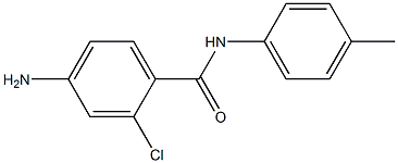 4-amino-2-chloro-N-(4-methylphenyl)benzamide Struktur