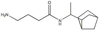 4-amino-N-(1-bicyclo[2.2.1]hept-2-ylethyl)butanamide Struktur