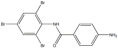 4-amino-N-(2,4,6-tribromophenyl)benzamide Struktur