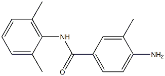 4-amino-N-(2,6-dimethylphenyl)-3-methylbenzamide Struktur