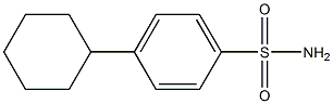 4-cyclohexylbenzenesulfonamide Struktur