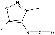 4-isocyanato-3,5-dimethylisoxazole Struktur