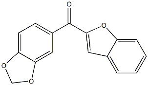 5-(1-benzofuran-2-ylcarbonyl)-2H-1,3-benzodioxole Struktur