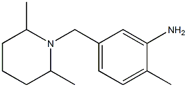 5-[(2,6-dimethylpiperidin-1-yl)methyl]-2-methylaniline Structure